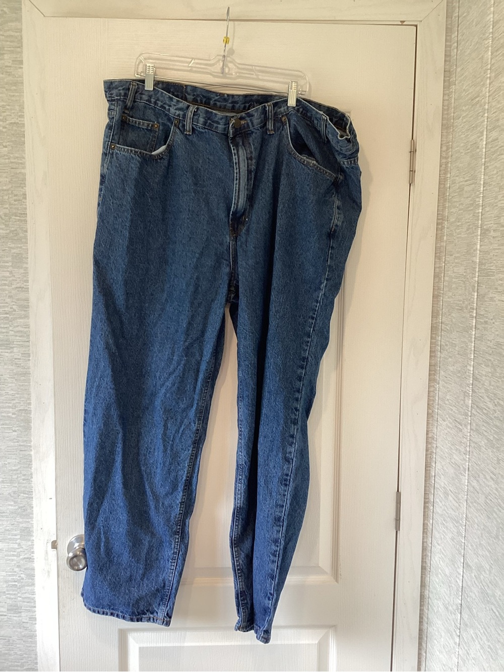 Full Blue Men's Bootcut Denim Jeans in Medium Blue 46x30 EUC